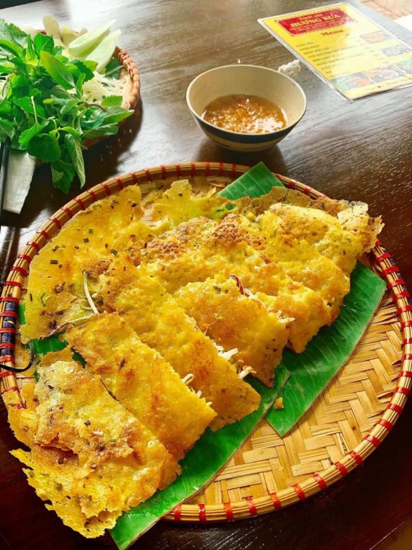 Chảo gang đổ bánh xèo ngân thọ